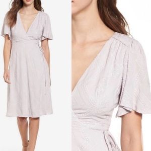 NWT ASTR The Label Wrap Dress